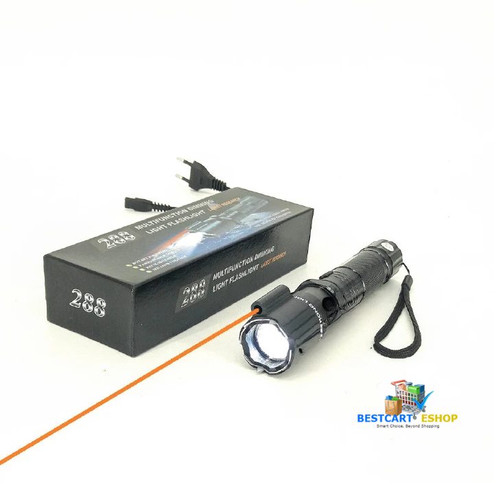 Red laser pointer function on the Security Torch 288