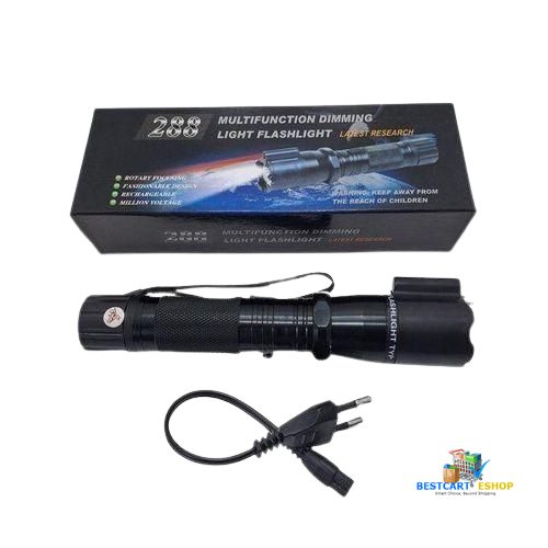 Torch in SOS emergency strobe signalling mode