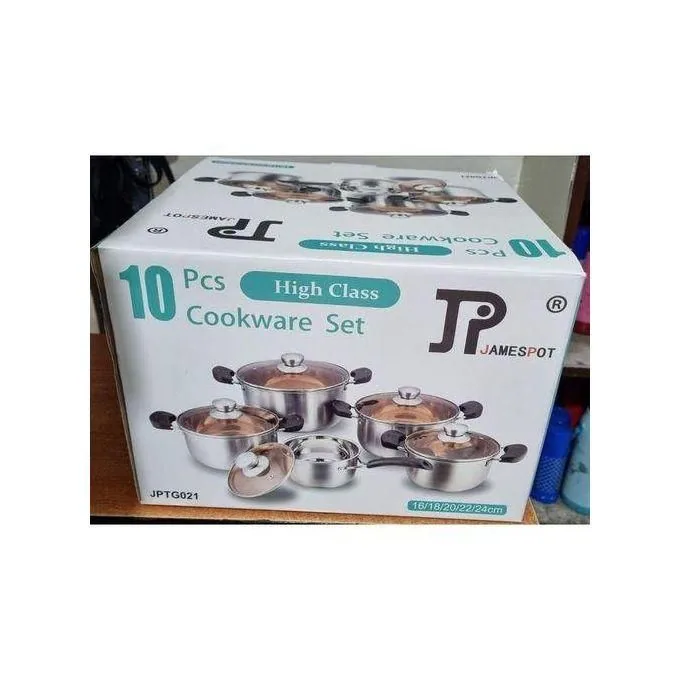 JP Jamespot 10-piece cookware box